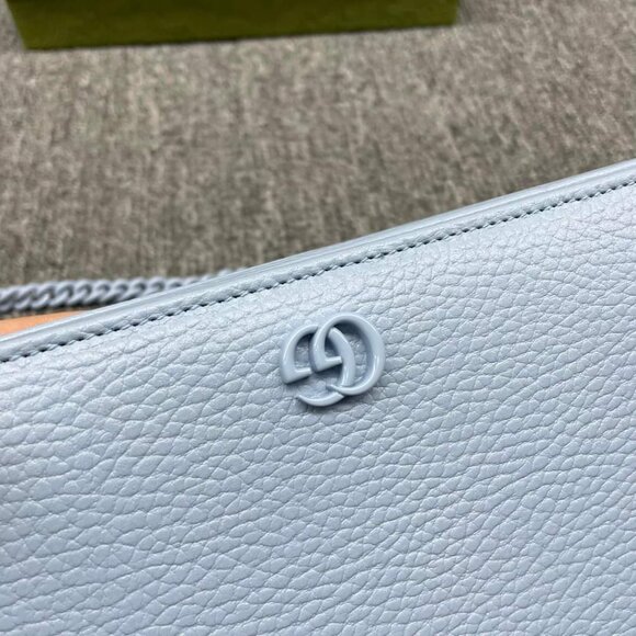 100% Authentic GUCCI Soho Wallet on Chain Leather Shoulder Bag - Picture 7 of 13